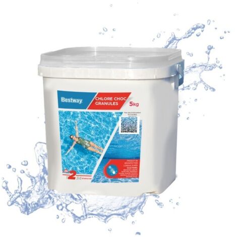 Bestway Chlore Choc - Granules Seau De 5 Kg (1/5)