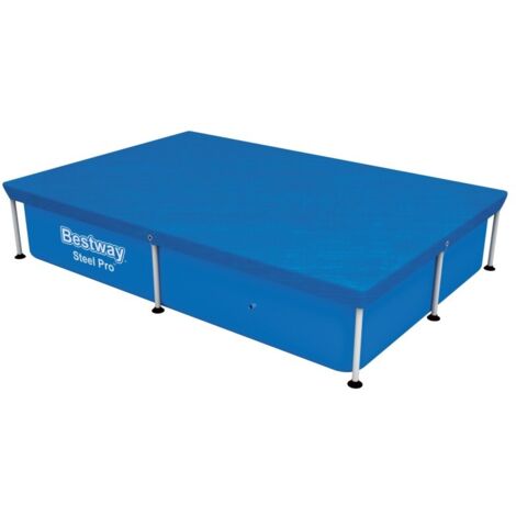 Bestway Bâche 4 saisons rectangle 224 x 154 cm pour piscine Steel Pro 221 x 150 cm (1/5)