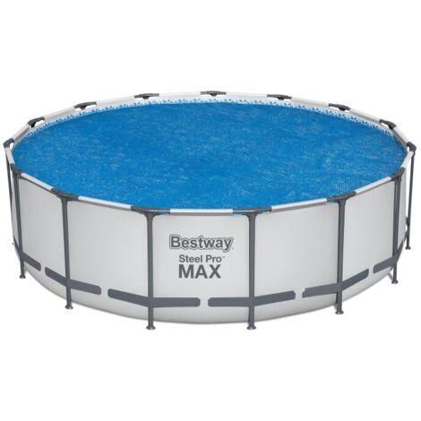 Bestway Bâche à bulles ronde 462 cm pour piscine øde 457 jusqu'à 488 cm (1/5)