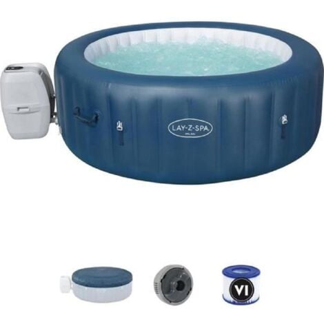 BESTWAY Spa gonflable rond Lay-Z-Spa Milan Airjet Plus 4 - 6 personnes