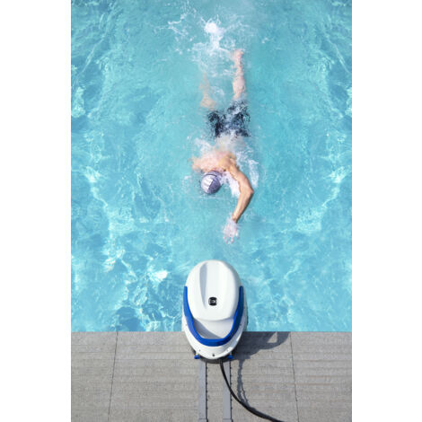 Accessoires de piscine Aspirateur de natation réglable Fontaine de bassin  Brosse de nettoyage Outil de pointe de buse portable