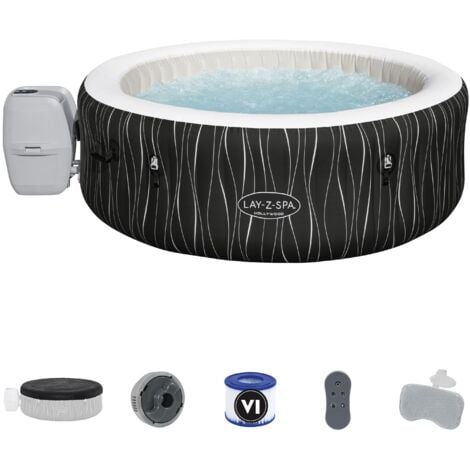 BESTWAY Spa gonflable rond Lay-Z-Spa Hollywood Airjet 4 - 6 personnes