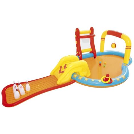 Bestway Aire de jeux pataugeoire Champions 435 x 213 x 117 cm