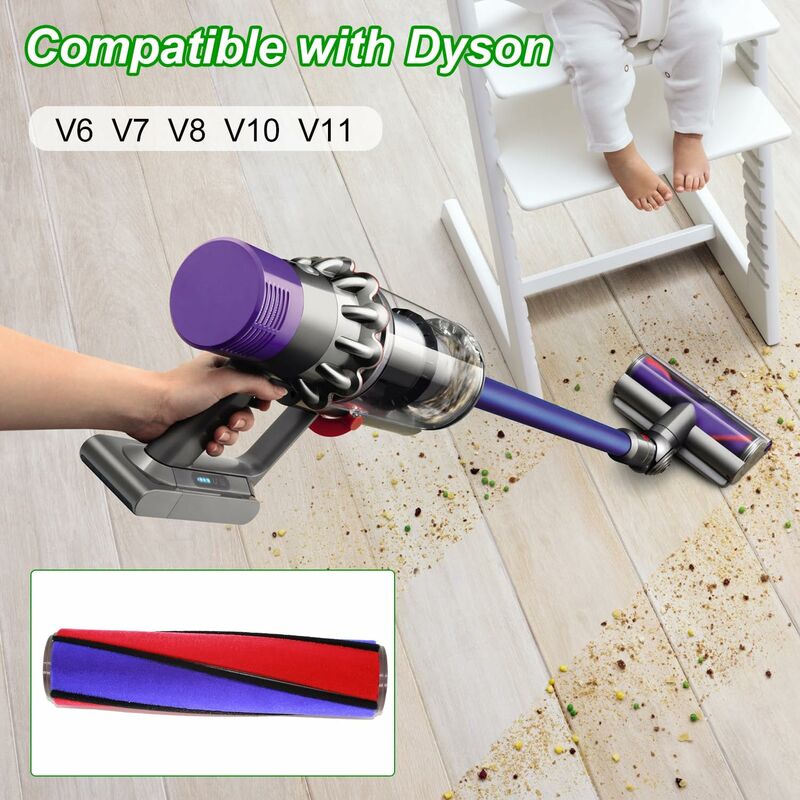 1 PièCes TêTe de Brosse pour Dyson V6 - 7-8-10 - DC 62 Brosse une