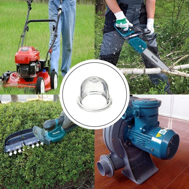 8 Pièces Carburateur Amorce Pompe Ampoule 19 Mm Et 22 Mm Poire Pompe Amorcage Accessoires De Carburateur Pour Debroussailleuse Tronconneuse Souffleur 99306162