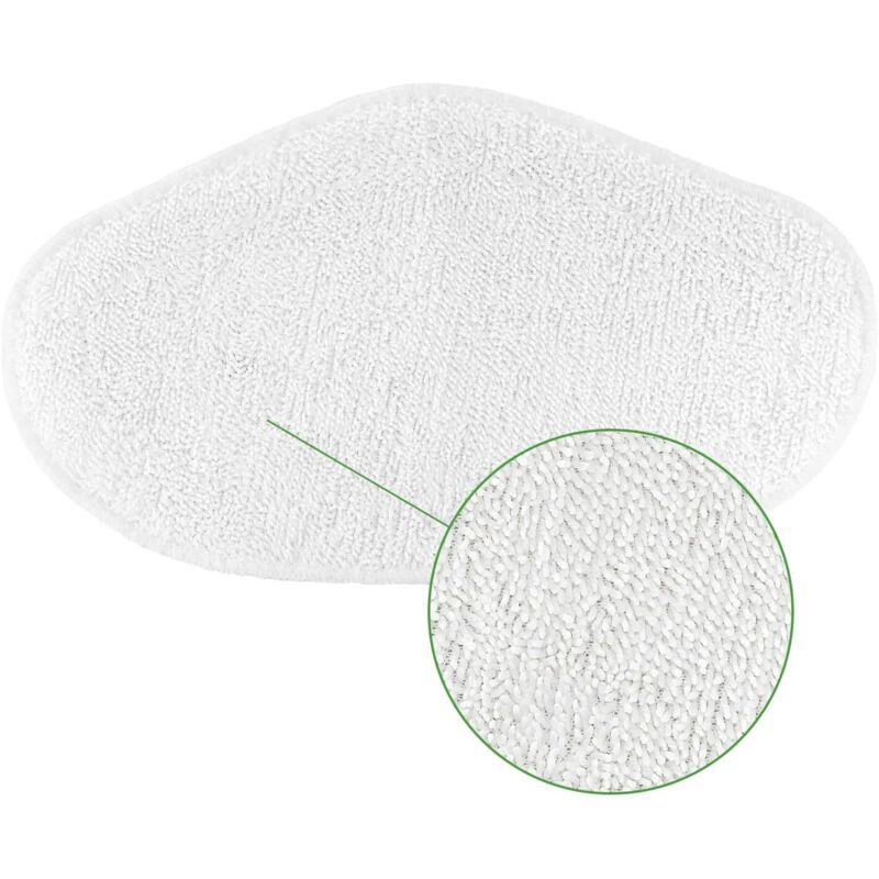 4 Vadrouilles Lavables Polti Vaporetto - Microfibre Pour Nettoyage Vapeur
