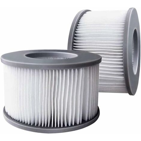 Lot de 2 filtres de Rechange pour Mspa FD2089 - Pompe à Cartouche pour piscines, sous-Marins Chauds et Spa (1/5)