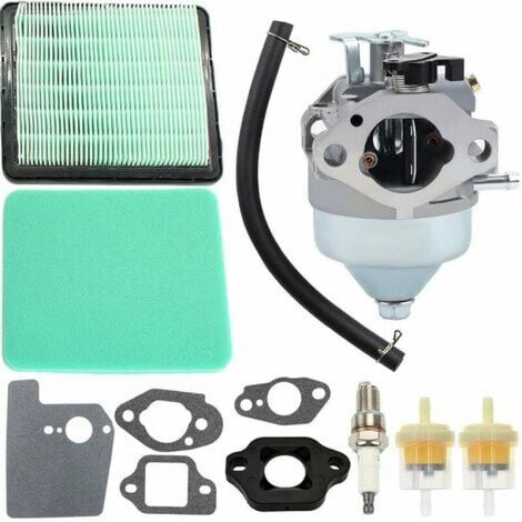 Kit de carburateur GCV190 pour Honda GC190 GCV190A GV190LA HRB217 HRX217 HRX217K1 HRX217K2 Les Moteurs de Tondeuse à Gazon remplacent 6100-Z0Y-813 16100-Z0Y-812 16100-Z0Y-811 16100-Z0Y-003 16100-Z