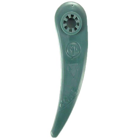 Bosch Art ART23-18Li 24 Jeu de lames de rechange en plastique pour tondeuse à gazon ART 26-18Li - 84 x 23 x 1 mm (1/4)