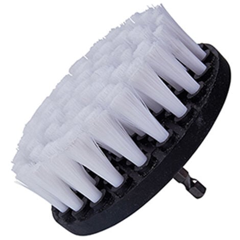 Brosse Nettoyage Perceuse 5 pièces, Brosse pour Perceuse Voiture Carrelage Tapis Baignoire Cuisine Toilettes