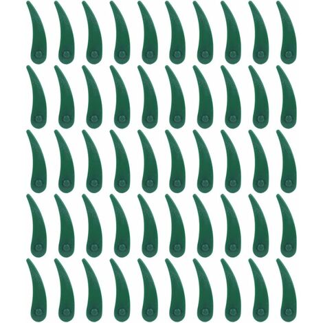 Lot de 50 lames de rechange en plastique pour coupe-bordures Bosch Durablade Art 23-18 LI Art 26-18 LI (1/4)