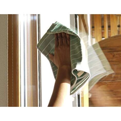 Lot de 12 Microfibres Bambou - Spécial Pro - Lustrez Toutes Les Surfaces Lisses et fragiles - TVA récupérable 4040CM