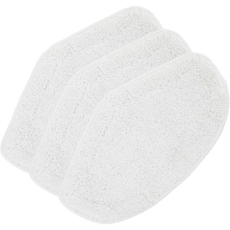 Serpillères Remplacement pour Polti Vaporetto Brosse Vaporforce, Produit Authentique pour Smart 35Mop, Smart 40Mop, etc (3 pièces)