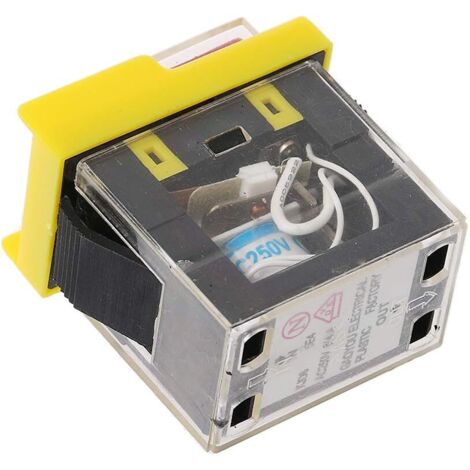 Interrupteur à Bouton-poussoir Magnétique étanche KJD17 - 5 Broches, 220-240V, IP55 Pour Sécurité Machines