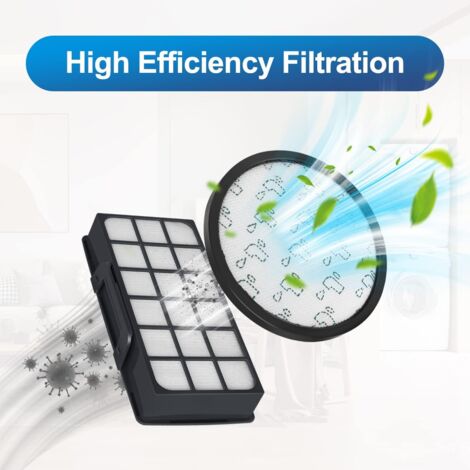 Filtres pour Rowenta X-Trem Power Cyclonic RO6984EA RO6941EA RO6963EA RO6921EA Aspirateurs, Filtre de Rechange Accessoires ZR006001 Filtre pour aspirateur