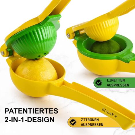 Presse Agrumes Manuel, 2 Pièces Grandes Et 2 Pièces Petites Presse Citron Manuel Vert Presse Fruit Manuel Avec Base Ronde Pulverisateur De Citron Pour Agrumes 92278615