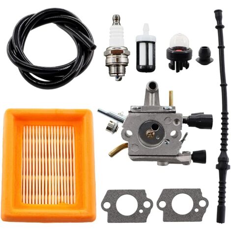 Kit Filtre à Air Carkio Pour Débroussailleuse STIHL FS120 à FS450 - Avec Bougie Et Filtre Carburant