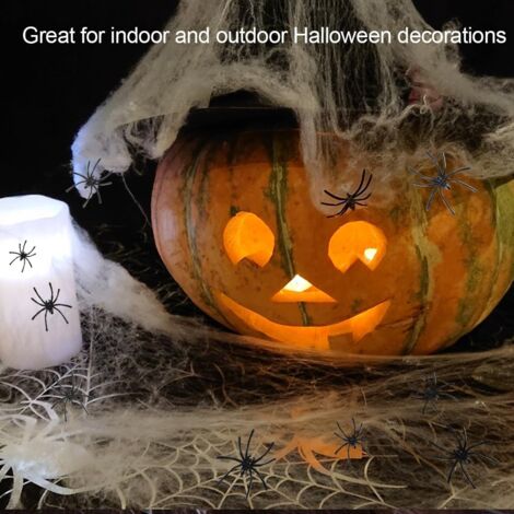 15 Araignées Halloween Réalistes En Plastique - 3 Tailles (4,8 Cm à 8 Cm), Décoration Maison Hantée, Farces Et Accessoires - 2
