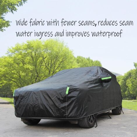 450x175x150cm Couvertures de voiture Bache de Véhicule Intérieur extérieur Couverture complète Auot Sun UV Snow Housse de protection anti-poussière