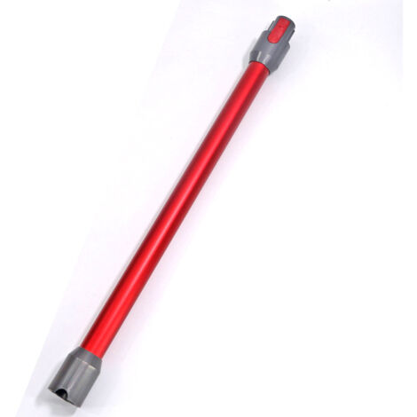 Tube Télescopique Tige Rigide Rallonge compatible pour Dyson V11 V10 V15 V8 V7 Longueur 73 CM Tube À Dégagement Rapide - rouge (1/5)