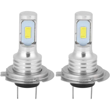 2X H7 LED 6000K Super White 110W 8000LM Kit de feux de brouillard Kit d'ampoules de feux de croisement- Éclairage de voiture (1/4)