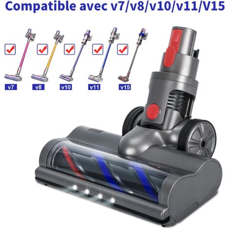 Tête De Sol Avec Brosse Pour Aspirateur Numatic Henry - Outil De 32 Mm Pour Nettoyage Des Sols - Qualtex TLS275