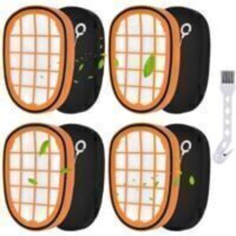 Lot de 4 filtres pour Philips Speedpro Max Aqua Handheld Fc6812 Fc6813 Accessoire pour aspirateur (1/5)