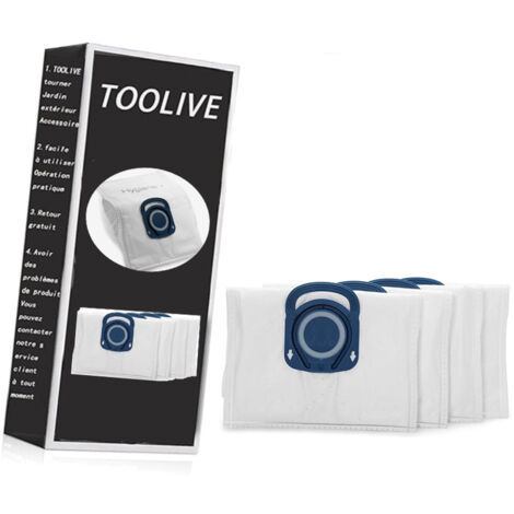 Rowenta Lot de 4 sacs Hygiène+, Compatibles avec les aspirateurs traineau Compact Power, Power XXL, Silence Force, X-Trem Power ZR200520- (1/3)