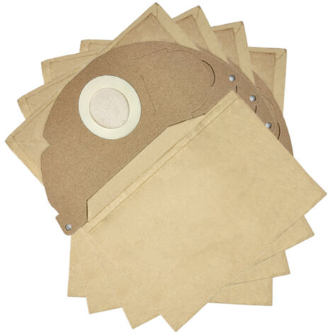 Vhbw 10x Sacs Compatible Avec Kärcher A 2000 - A 2099, A 2003, A 2004, A 2014 CV, A 2014 CarVac Aspirateur Microfibres Non Tissees 83730864