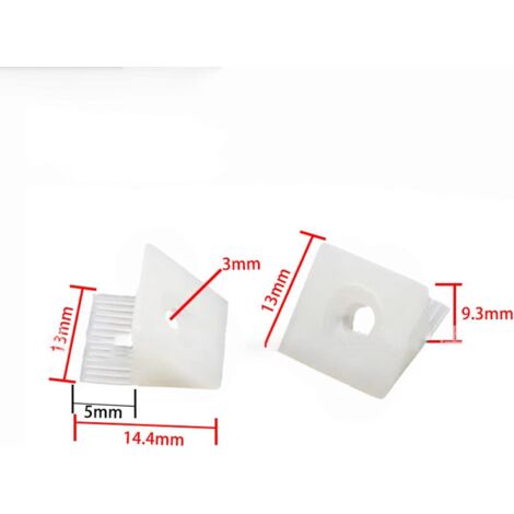 80 Pièces Cales En Plastique,1,5/3 /5/10 Mm,Cales En Plastique étanches