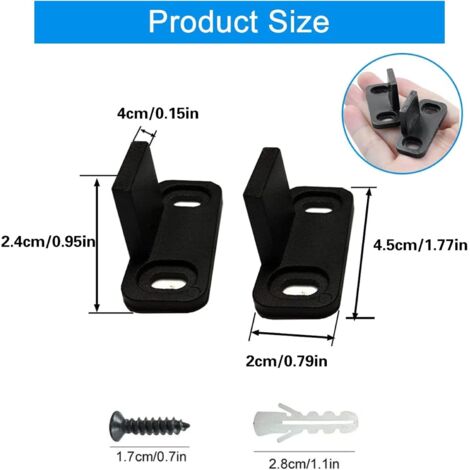 Goupilles De Guidage Porte Coulissante - Lot De 2 - Compatible Fiat Ducato, Boxer, Relay, Movano 2012-2023