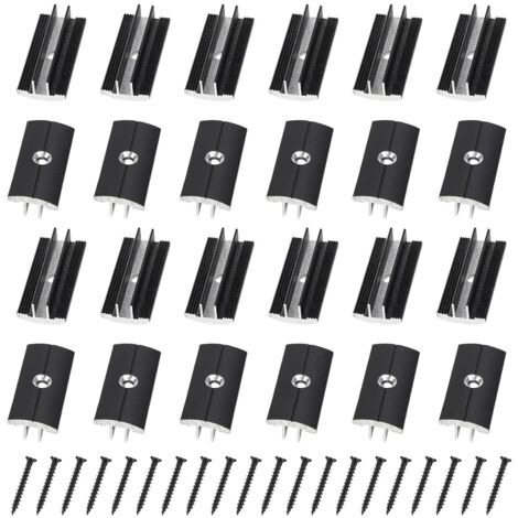 40 Stück WPC Clips Edelstahl, Versteckte Starter Befestigung Board Clip