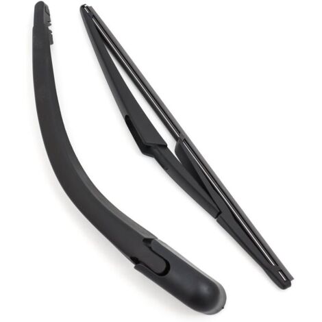 Essuie-glace arrière de rechange Balai Bras d'essuie-glace arrière + essuie-glace Raclette Set pour Peugeot 107, Citroën C1/Toyota Aygo (1/5)
