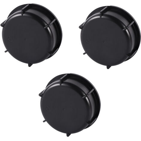 Lot de 3 S100x8 IBC Bouchon Cuve,Raccords Robinet Tuyau,Raccord Cuve 1000 litres,pour Vanne Cuve 1000l,Reservoir eau de Pluie,Conteneur (1/4)