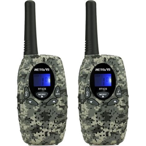 Retevis RT388 Talkie-walkies pour enfants, cadeaux jouets pour garçons et filles de 3 à 12 ans, 22 canaux VOX avec lampe de poche et son clair, pack de 2 talkie-walkies pour enfants Retevis RT388 Talkie-walkies pour enfants, cadeaux jouets pour garçons et filles de 3 à 12 ans, 22 canaux VOX avec lampe de poche et son clair, pack de 2 talkie-walkies pour enfants