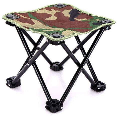 Generic Chaise pliante portable ultra légère pour camping en plein air de voyage noir à prix pas cher | Maroc