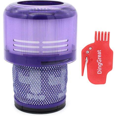 Unité de Filtre Lavable pour Dyson V15 SV22 V11 SV14 Cyclone Animal Absolute Total Clean Aspirateur Remplacer DY-970013-02 & 97001302 (1/5)