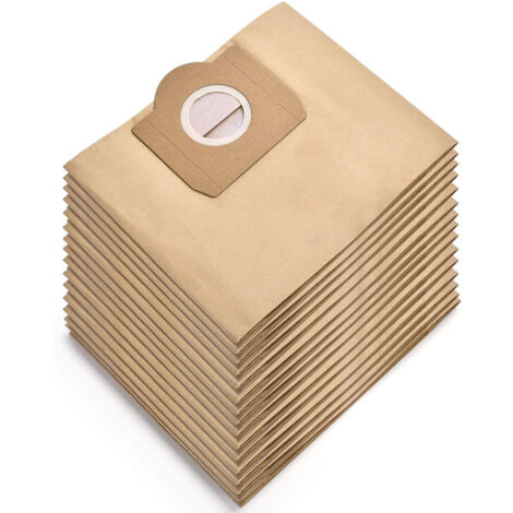 20x pièce - sacs en papier, sacs d'aspirateur compatible avec Kärcher remplace 6.959-130.0