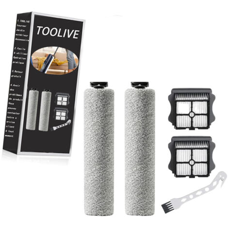 Filtre Brosse de Rechange Ensemble d'accessoires pour Aspirateur Nettoyeur Sec et Humide Tineco iFloor3 und Floor One S3 (5 Pièces) (1/4)