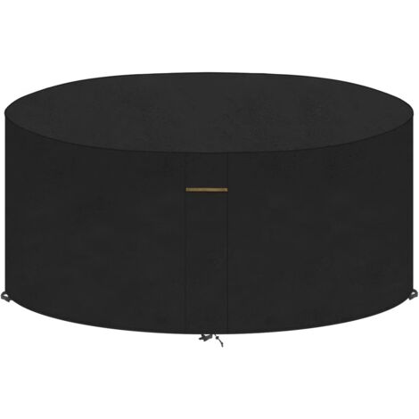 Housse de Protection Exterieur Housse pour Table de Jardin Housse Protection Salon de Jardin Exterieur pour Meubles de Jardin Imperméable Couverture Table de Jardin Ronde Ø180x90cm (1/5)