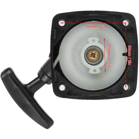 Démarreur à Main De Rechange Pour Moteur 1E32F - Tirette De Démarrage Manuelle Pour Taille-Hedge 23CC, ABS Robuste