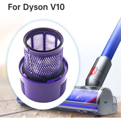 Grand filtre lavable pour aspirateur sans fil Dyson V10 Sv12 Cyclone ...