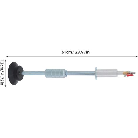 Kit Débosselage Pneumatique Avec Ventouse - Extracteur De Bosses Sans Peinture Pour Voiture Et Surfaces Métalliques - Outil Réparation Polyvalent