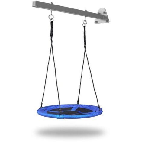 Viking Choice – Barre de suspension pour balançoire 100 cm – Acier galvanisé résistant aux intempéries – Charge maximale 150 kg – Installation sécurisée