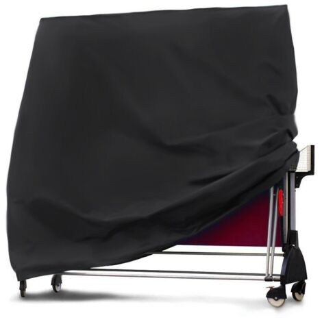 Shmshng – Housse imperméable pour table de ping pong 185 x 70 x 165 cm – Polyester 210D résistant aux intempéries – Corde de maintien réglable - PONG 165 X