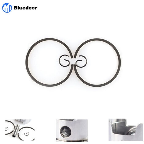 34mm Assemblée de Piston pour STIHL BG45 BG46 FS38 FS45 FS55 HS45 HS81 (1/3)
