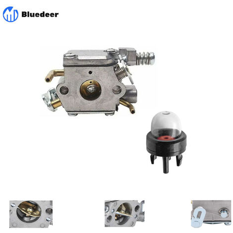 Carburateur Carb Pour 2500 Tronçonneuse Zenoah G2500 avec mousse d'huile (1/3)