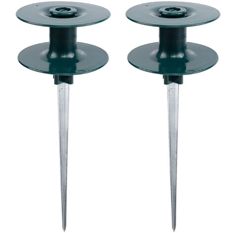 Guides pour Tuyau d'arrosage (Vert) 2pcs (1/5)
