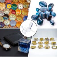 20 Pièces Supports Exposition Acrylique Transparent - Présentoir Pour Minéraux, Bijoux Ou Petits Objets - Idéal Vitrine Ou Décoration Maison