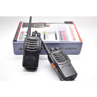Talkie-Walkie Longue Portée Version Améliorée 888S - Lot De 2 Avec Écouteurs Et Lampe LED, PMR446